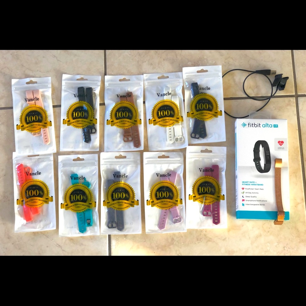 Fitbit Altra HR Activity Tracker with Extra Bands